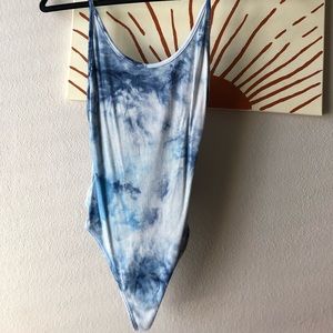 Tye dye body suit